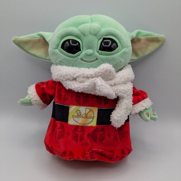 Disney Star Wars Grogu Christmas Plush 9" - Picture 1 of 7